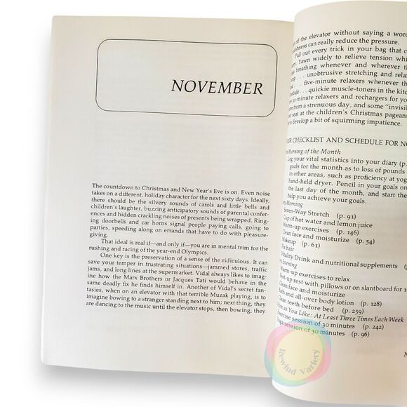 Vintage 1978 Vidal Sassoon A Year of Health & Beauty Book Hair Style 70s Makeup - Picture 14 of 16